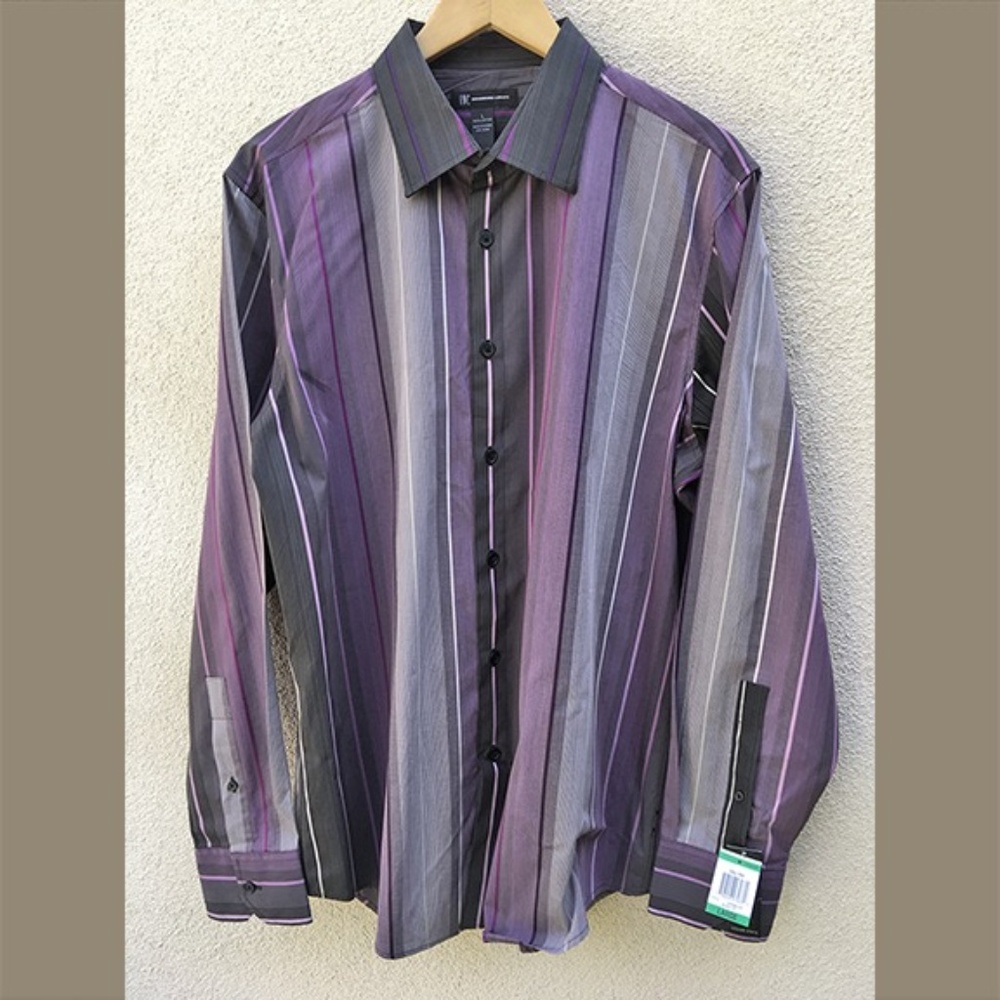 NWT, Mens INC Long Sleeve Dress Shirt